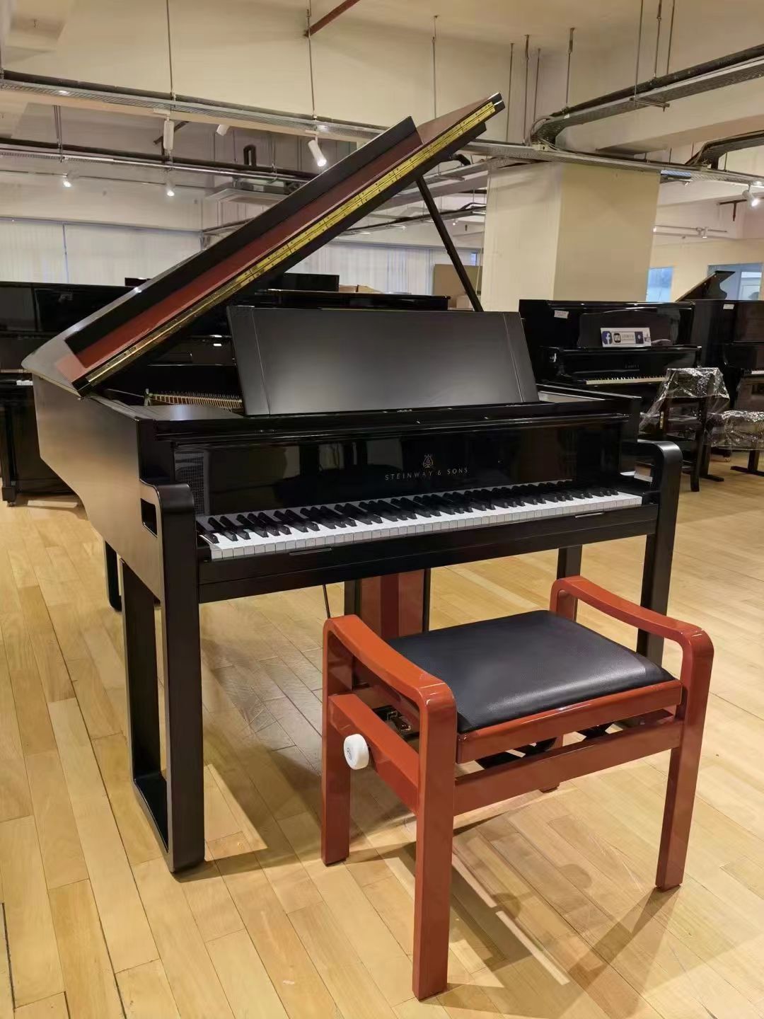 施坦威STEINWAY&SONS A188三角鋼琴原裝進口老佛爺設計限量版